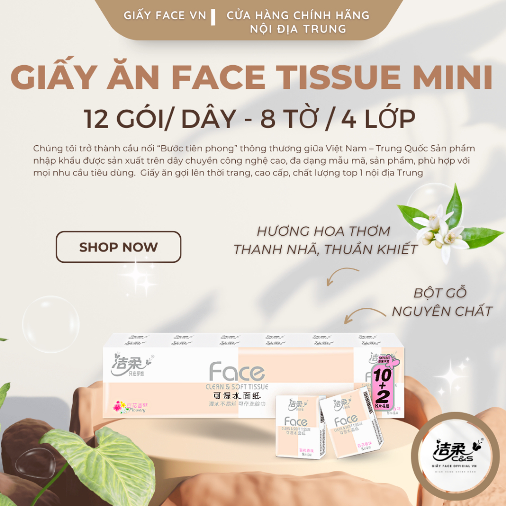 Giấy Ăn Gấu Trúc Mini, Khăn Giấy Thơm Bỏ Túi Cầm Tay Tiện Lợi, Giấy Face Cao Cấp Dai Mềm Mịn Thấm Hút Tốt - PM036