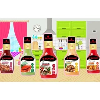 Muối xốt chấm guyumi chai 200g