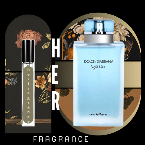 🐻 Nước Hoa D&G Light Blue Eau Intense EDP - 𝐇𝐞𝐫 𝐅𝐫𝐚𝐠𝐫𝐚𝐧𝐜𝐞 -