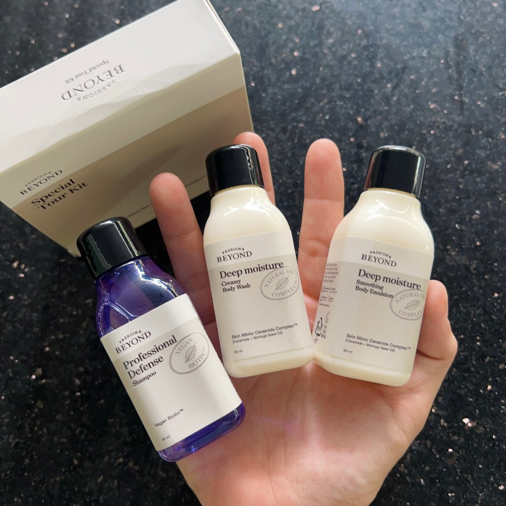 Set dưỡng thể tắm gội Beyond Special Tour Kit 3 sản phẩm 180ml - Chính hãng LGVina có tem