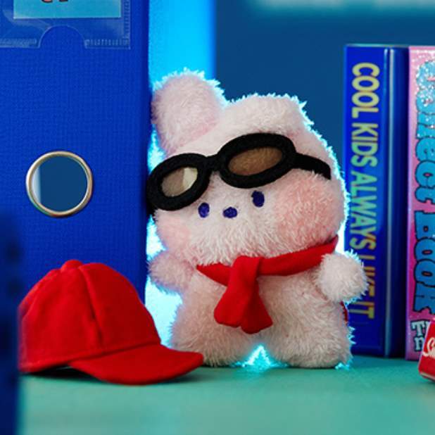 Mô hình bông BT21 MININI STEREO STANDING DOLL