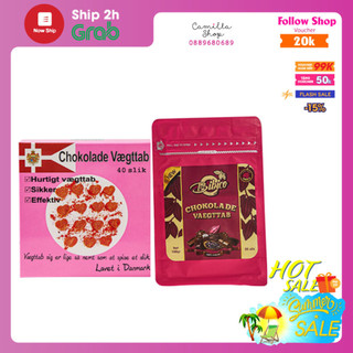 Kẹo socola giảm cân chính hãng Đan Mạch Chokolade Vaegttab Slimming Care