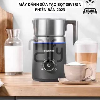 Máy tạo bọt sữa, cà phê Severin, phiên bản 2023 dung tích 700ml, inox 304 an toàn cho sức khỏe