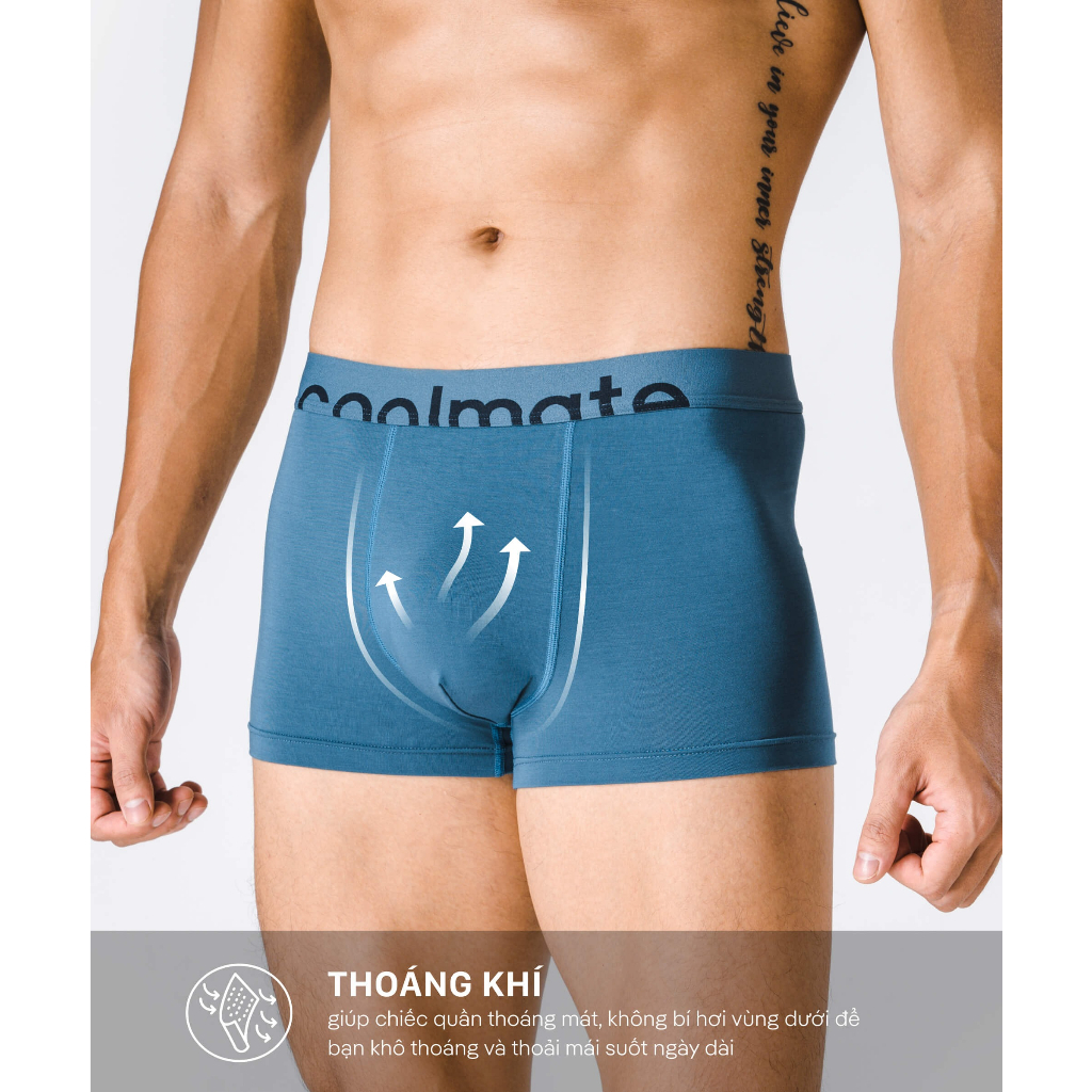 Quần lót Trunk Ex-Comfort High Quality Modal - Thương hiệu Coolmate