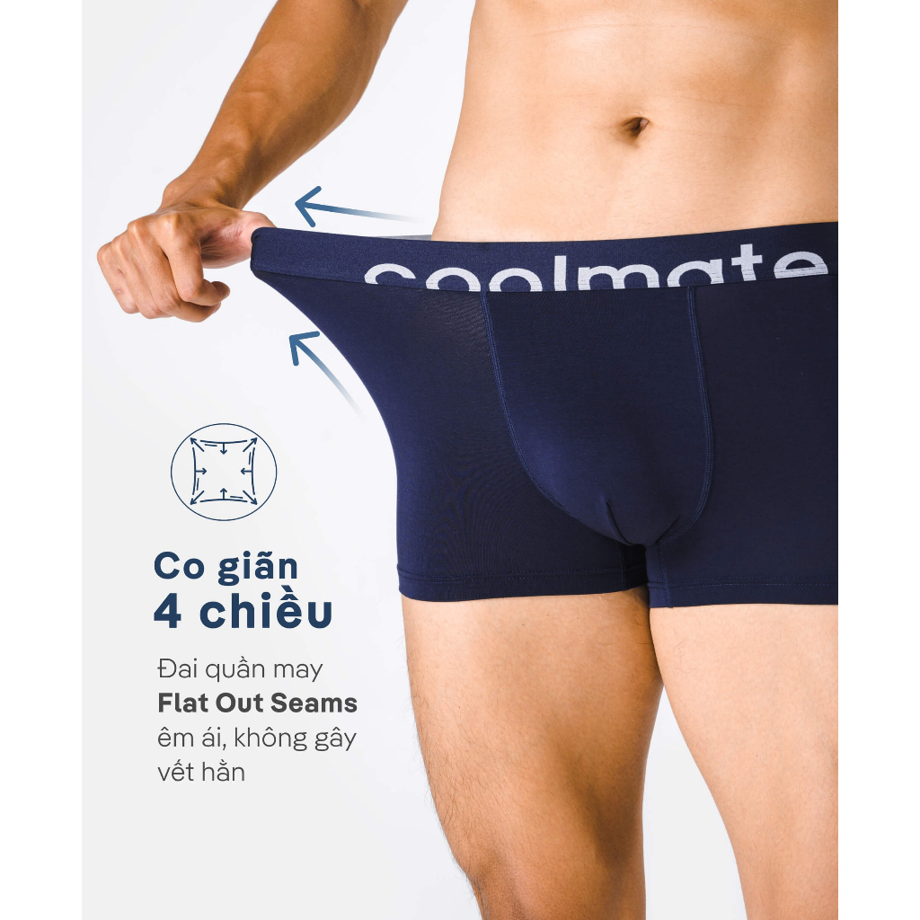 Quần lót Trunk Ex-Comfort High Quality Modal - Thương hiệu Coolmate