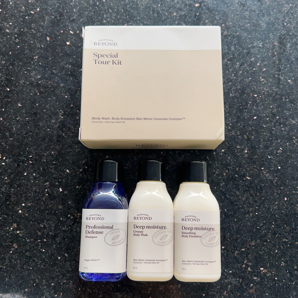Set dưỡng thể tắm gội Beyond Special Tour Kit 3 sản phẩm 180ml - Chính hãng LGVina có tem