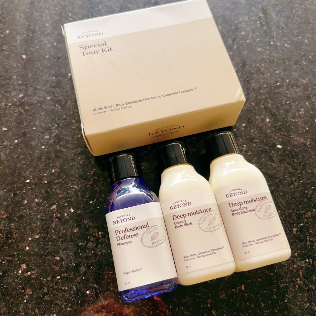 Set dưỡng thể tắm gội Beyond Special Tour Kit 3 sản phẩm 180ml - Chính hãng LGVina có tem