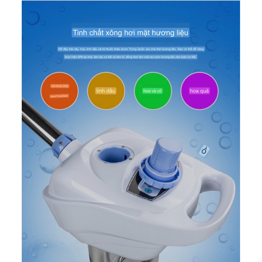 Máy Cần Xông Hơi Mặt Nóng Thảo Dược Cho SPA Các Loại Mini KINGDOM K33C
