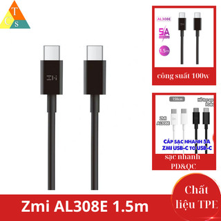 Dây sạc zm xm c to c usb-c to usb-c cáp sạc al308e 1.5m
