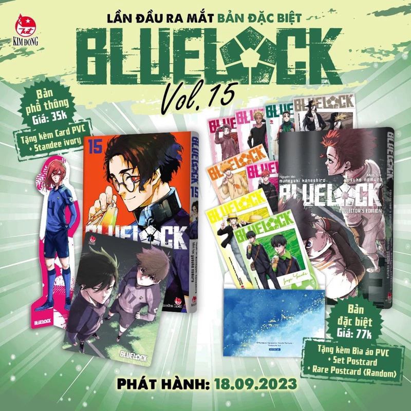 Poster + Combo Bluelock - Blue lock 1-16