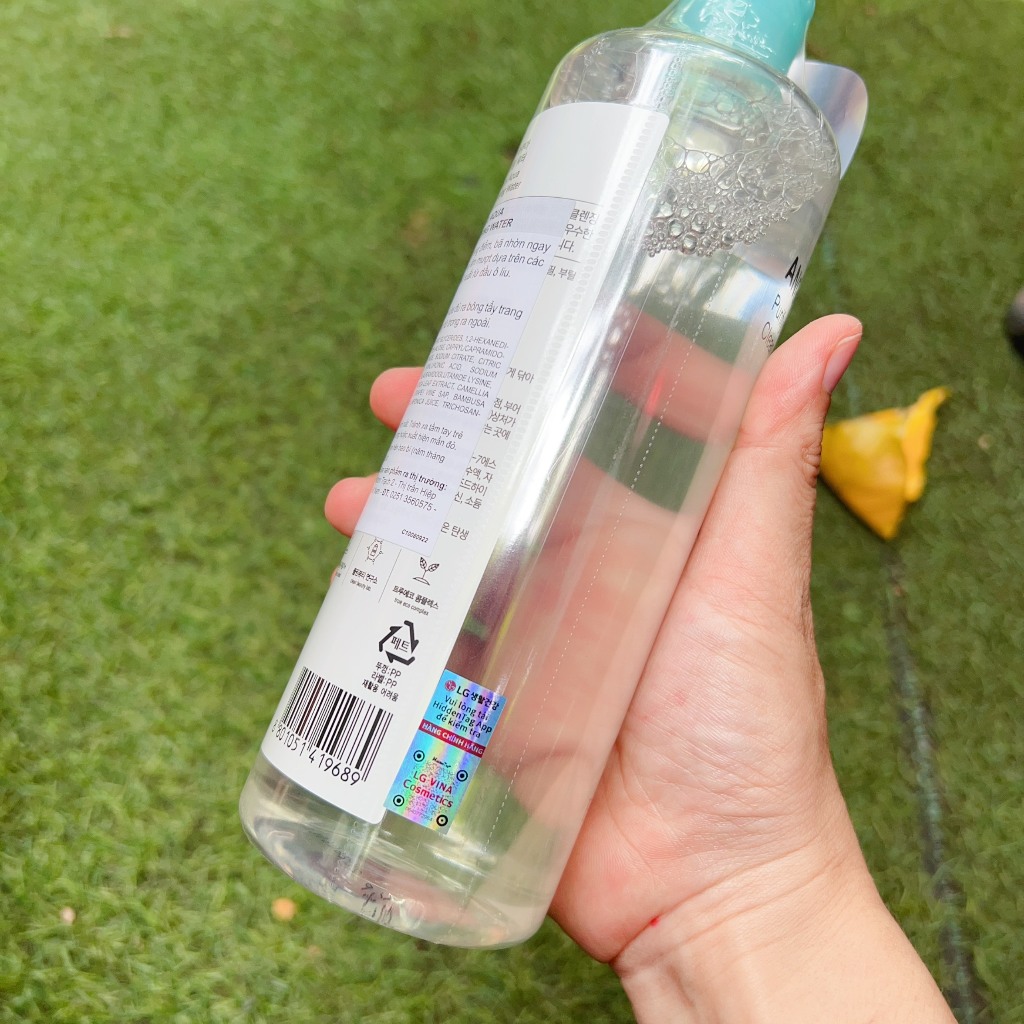 Nước tẩy trang thuần chay Beyond Angel Aqua Purifying 500ml - Chính hãng LGVina tem hidden tag check