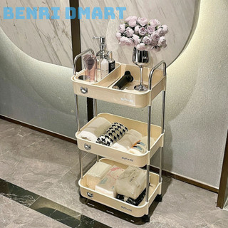 (hàng cao cấp) kệ mèo sunmix đựng đồ đa năng nhà bếp, đựng đồ spa, kệ để bánh kẹo có bánh xe SG27A