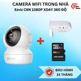 Camera wifi ezviz c6n trong nhà full hd 1080p xoay 360 độ