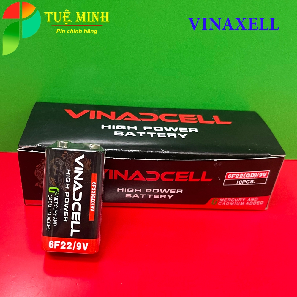 Pin 9V, Pin Vuông Panasonic, Maxell, Hi-watt, Vinaxell chính hãng, giá siêu tốt