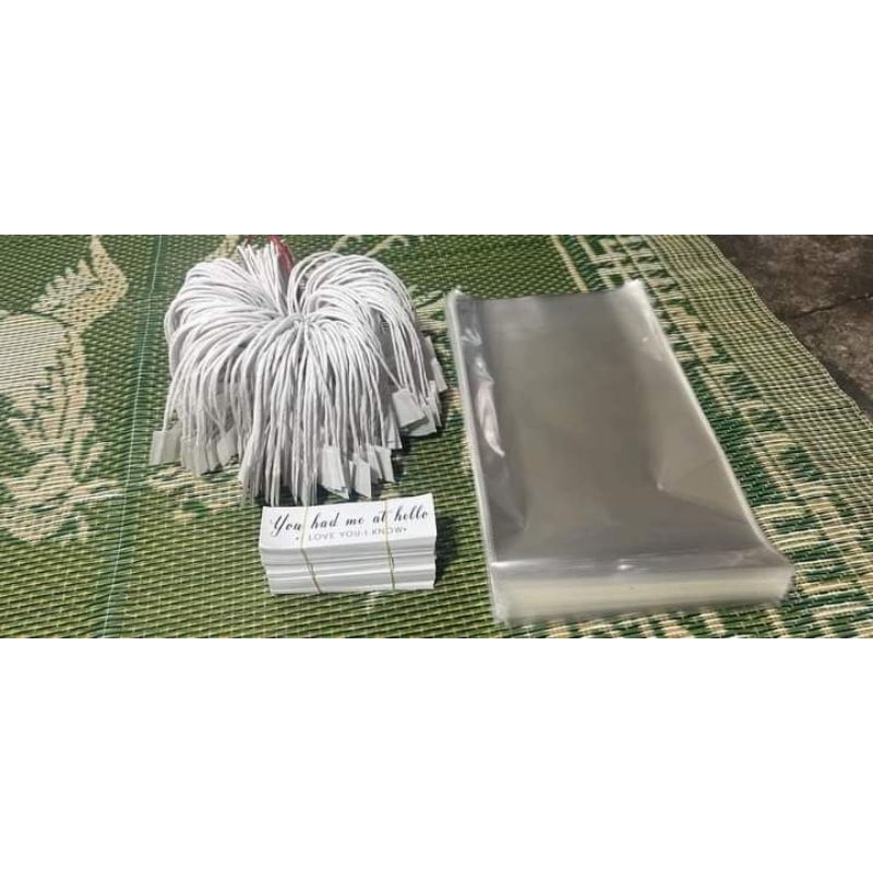 Túi đựng hoa combo 50 túi xxs, XS, S, M, L tự dán