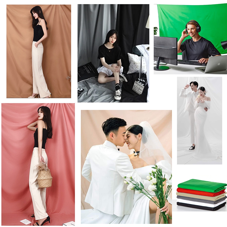 Phông vải cotton cao cấp phông nền chụp hình quay phim