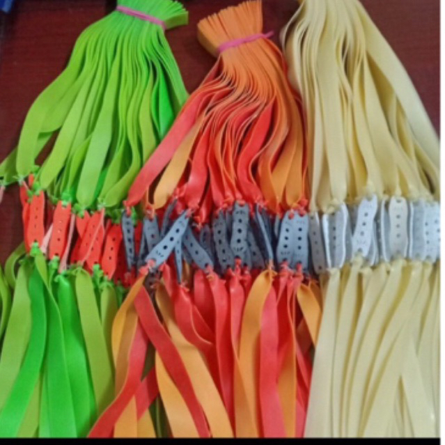 Dây thun latex 1.2mm buộc sẵn khổ dài 25cm