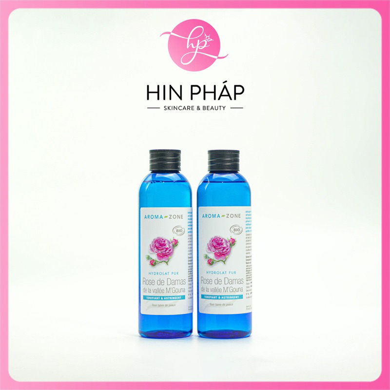 Nước hoa hồng tươi Aroma zone Damas 200ml