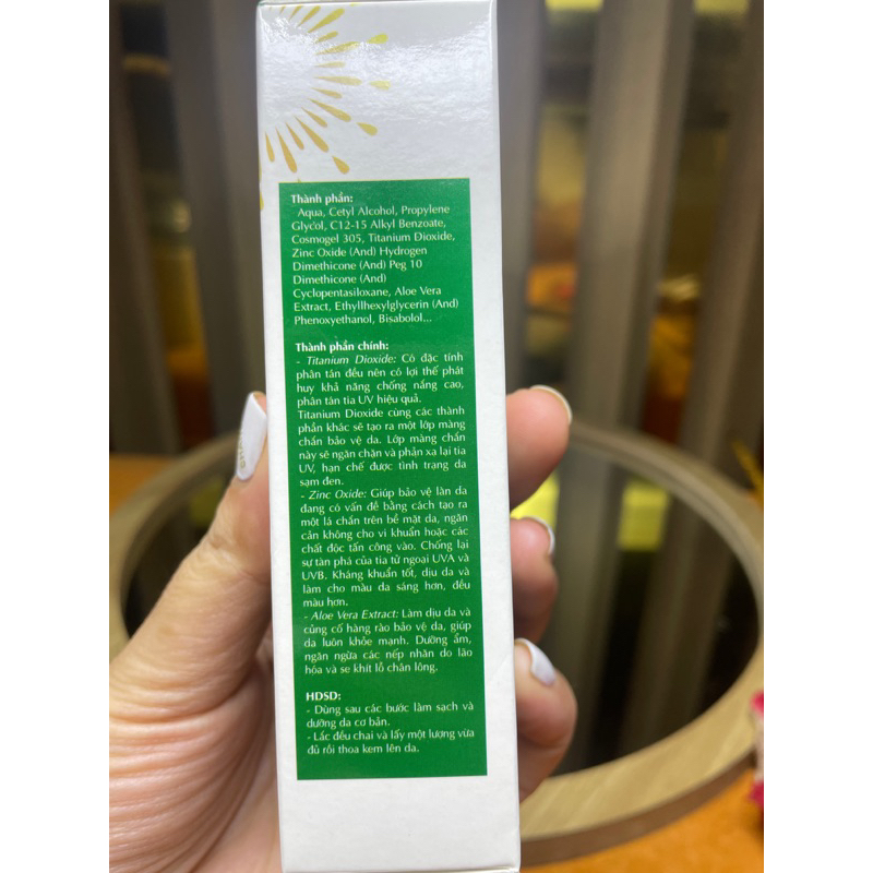 Kem chống nắng cao cấp- Glow Sun Protect SPF 35 Phương Anh