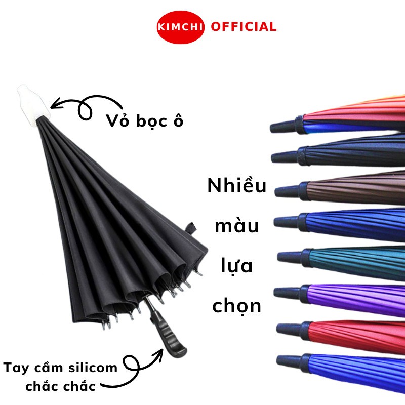 Dù Che Mưa Tán Rộng Kimchi Vỏ Bọc Nhựa Trong Suốt Chống Nước Bảo Vệ Ô