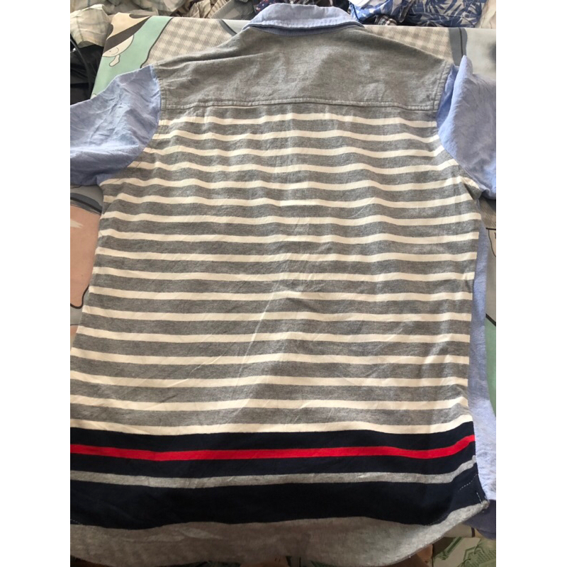 Sơ Mi Nam Phối cộc tay size S