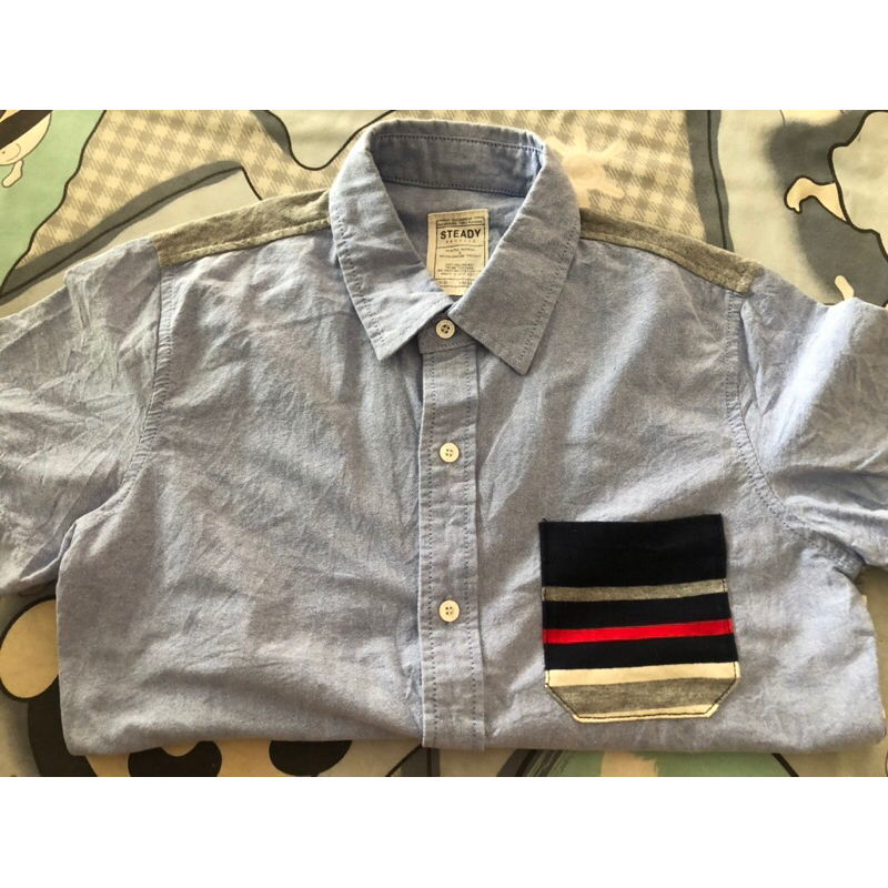 Sơ Mi Nam Phối cộc tay size S