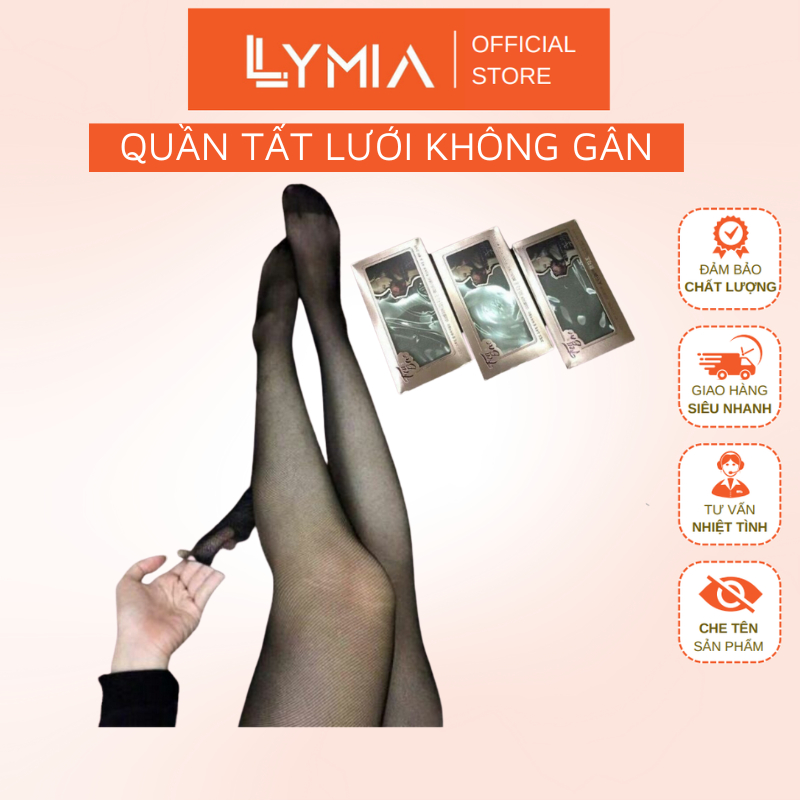 Quần tất lưới nữ LYMIA không gân không rách không xước QT27