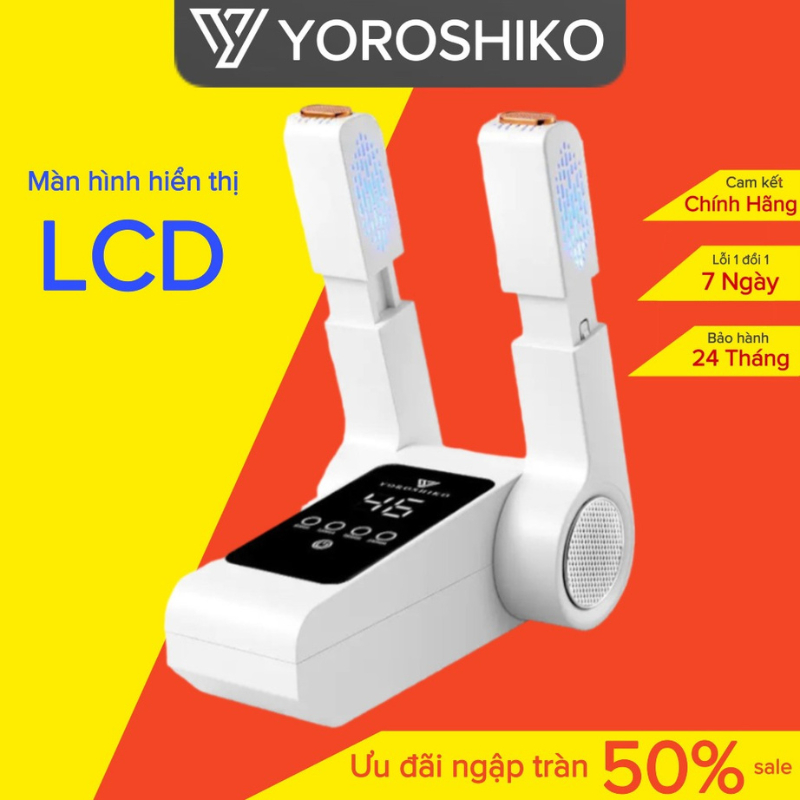 Máy sấy giày đa năng khử trùng thông minh bằng tia cực tím ,khử mùi giày tất, găng tay cao cấp ( bảo hành 12 tháng ] -VH