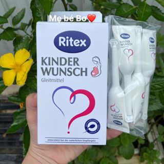 Gel tuýp tạo môi trường Ritex Kinder Wunsch Đức, hộp 8 tuýp, che tên sản phẩm