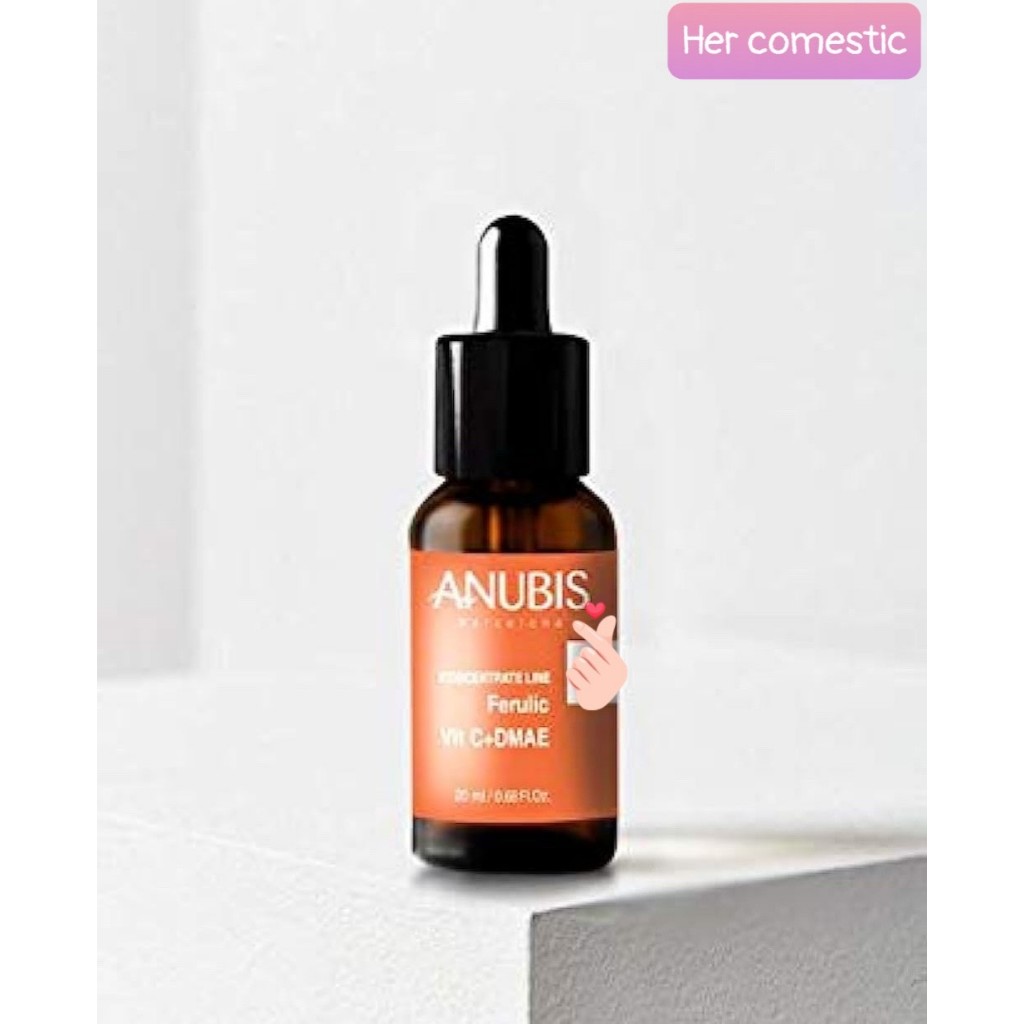 Tinh chất làm sáng, giảm lão hoá và tăng cường sức sống Anubis Vitc + DMAE 20ml