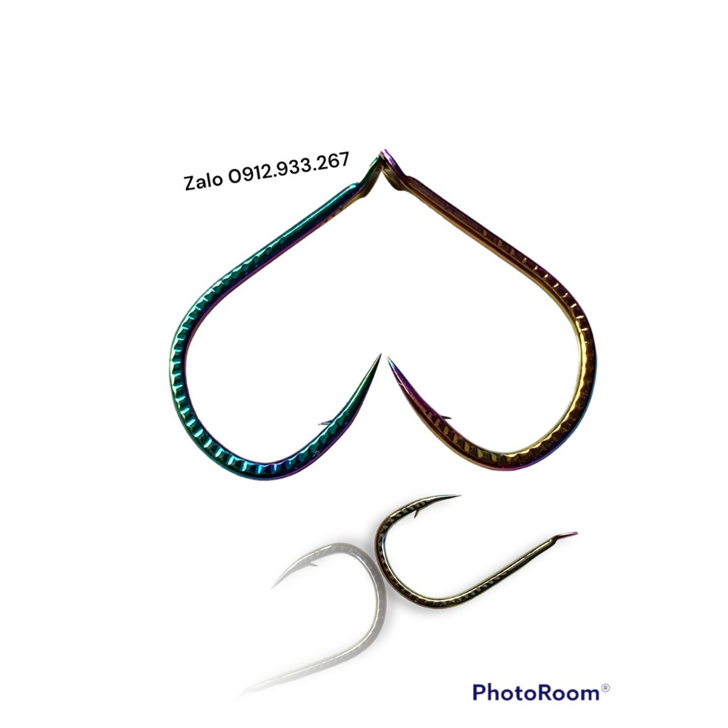 Lưỡi Hook Vẩy Rồng titan bẩy màu