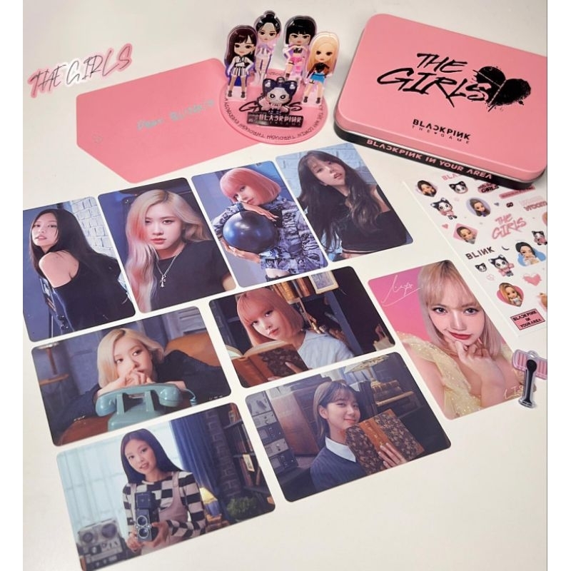 Card Blackpink The Girls off
