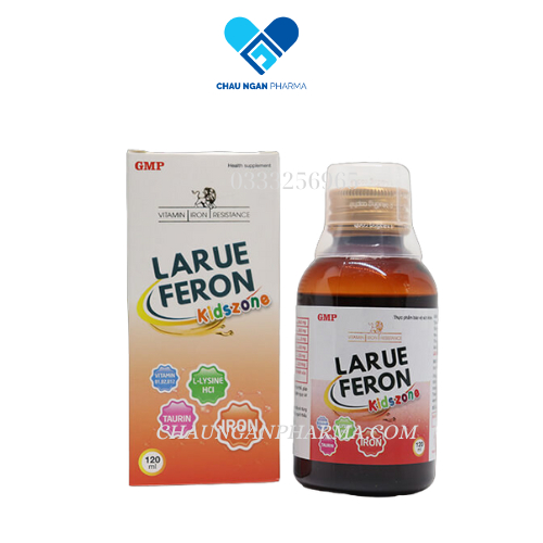 Siro Larue Feron – Sản phẩm bổ sung Lysin, sắt cùng nhiều vitamin thiết yếu