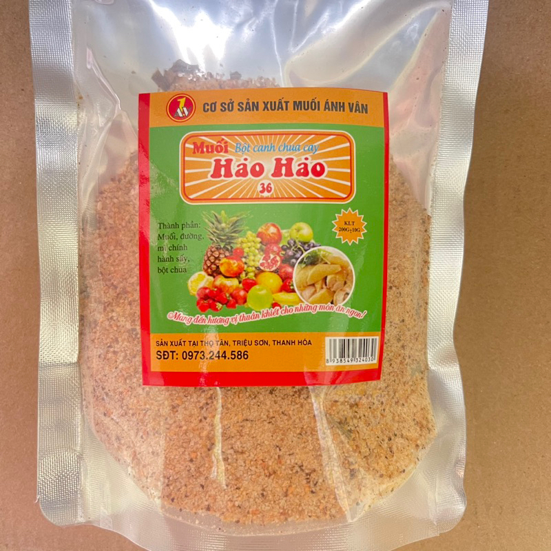 Muối bột canh chua cay túi zip gói 200g