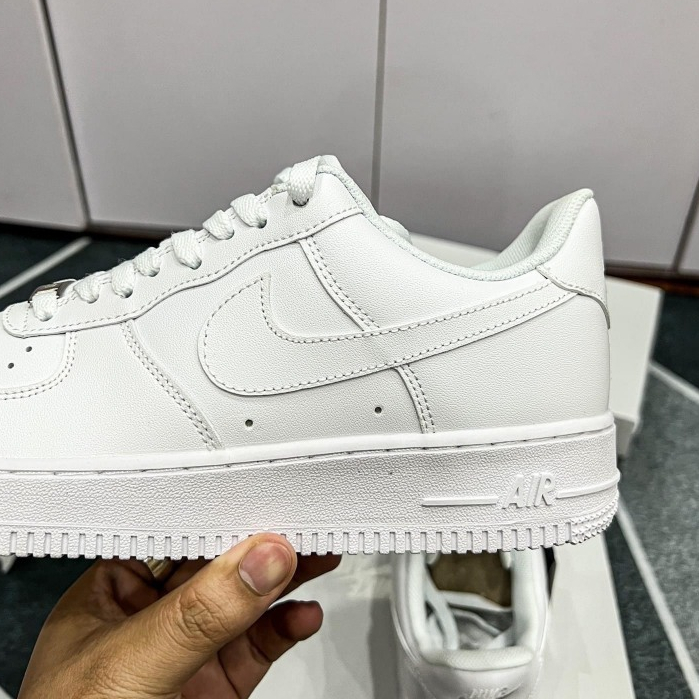 Giày_Nike air force 1 all white, giày thể thao af1 trắng đầy đủ phụ kiện size 36-44 cho nam nữ.titel_store