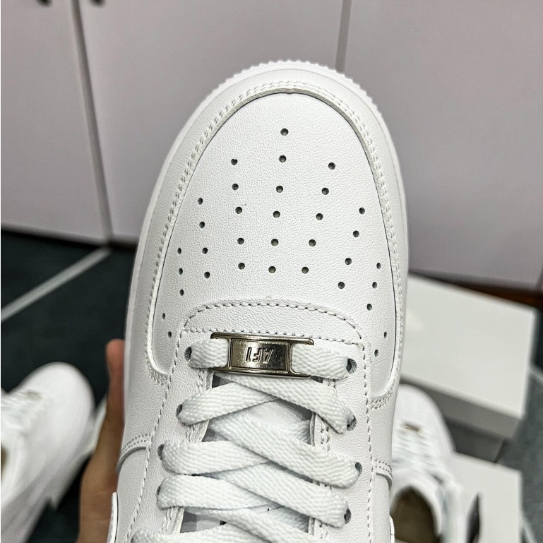 Giày_Nike air force 1 all white, giày thể thao af1 trắng đầy đủ phụ kiện size 36-44 cho nam nữ.titel_store