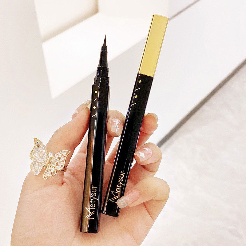 Bút kẻ mắt nước eyeliner Shunvhua Metysur kẻ mắt nước nội địa trung chính hãng chống thấm nước, không lem