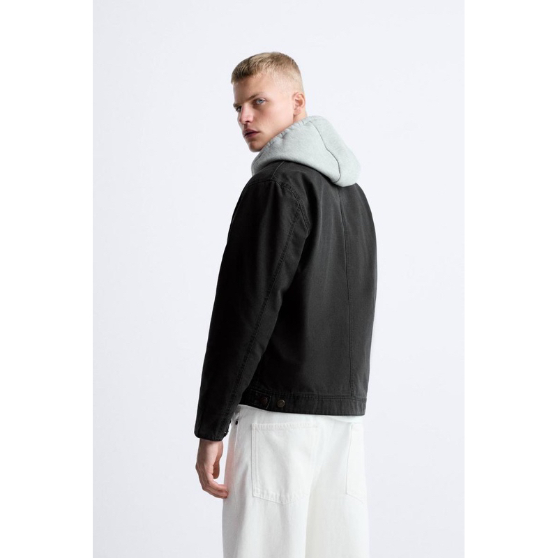 Order áo khoác auth tuồn ZARA của nam Áo khoác vải dệt