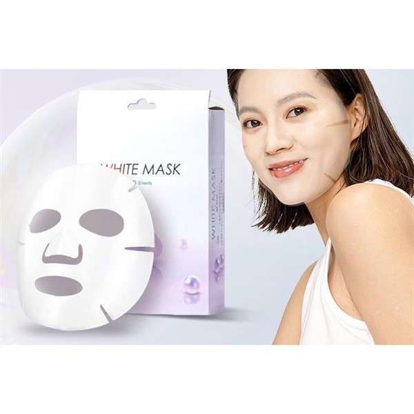 Hộp 30 miếng Nạ trắng da, mờ nám, nâng cơ, tái tạo chứa Nhau thai, Collagen COSBEAUTY