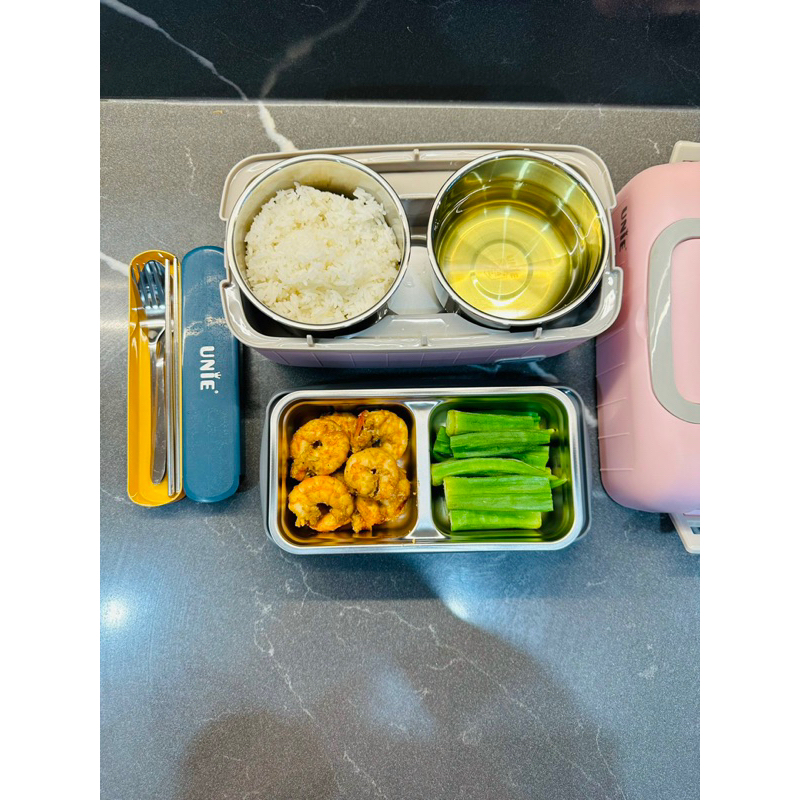 Hộp cơm Unie BH chính hãng