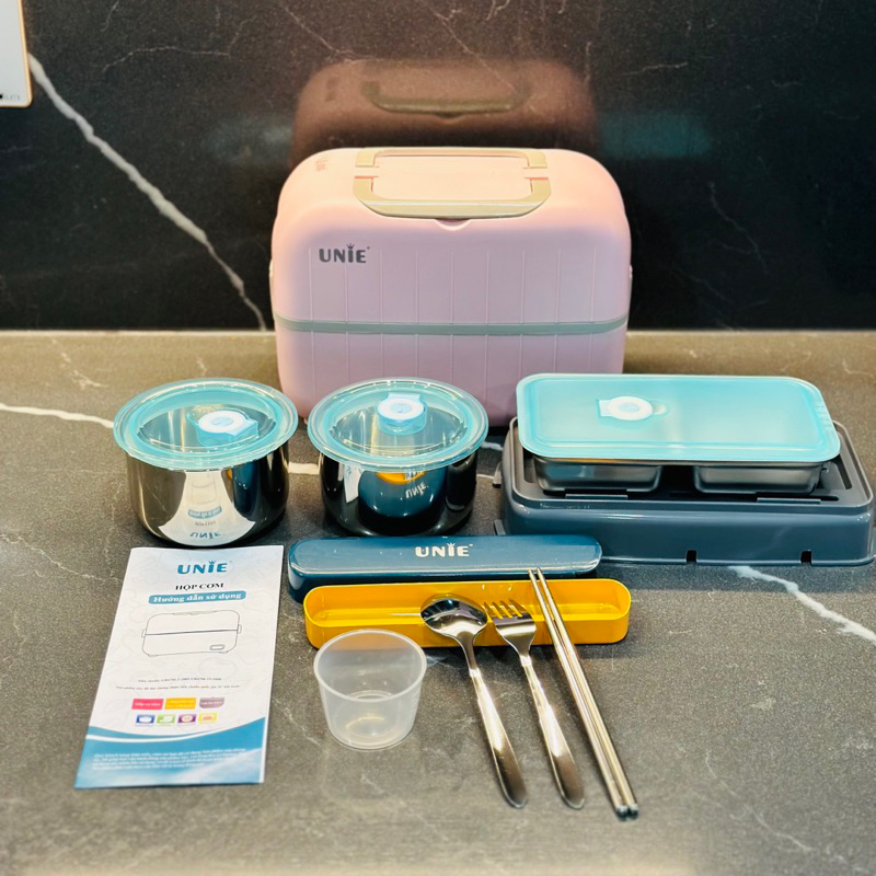 Hộp cơm Unie BH chính hãng