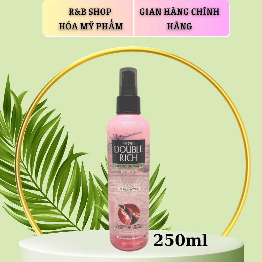 Nước Dưỡng Tóc Double Rich Chăm Sóc Khô Xơ, Hư Tổn, Tóc Nhuộm  Balancing Water Repair