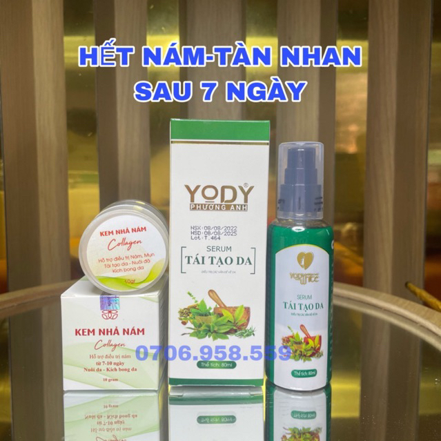 Combo hết nám sau 7 ngày