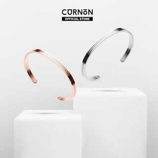 Vòng Tay Nữ Curnon Cleo Cuff - Trang Sức Phụ Kiện Đeo Tay Thời Trang, Thiết Kế Basic Kèm Các Đường Sọc Cá Tính