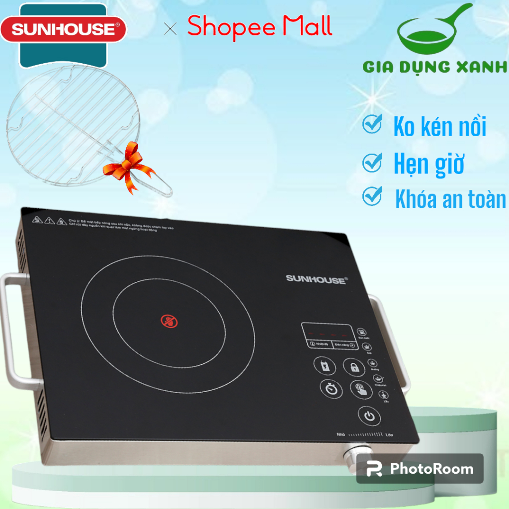 Bếp hồng ngoại Sunhouse SHD6017 KO KÉN NỒI, BẢO HÀNH 1 NĂM