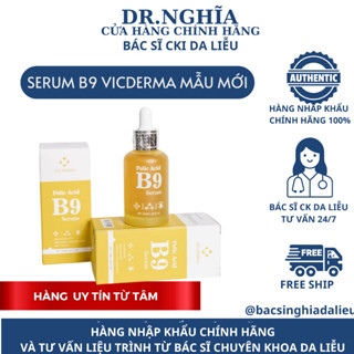 [ CHÍNH HÃNG] SERUM B9 VIC DERMA PHỤC HỒI CẤP NƯỚC CHO DA DẦU MỤN NHẠY CẢM VICDERMA  50ML