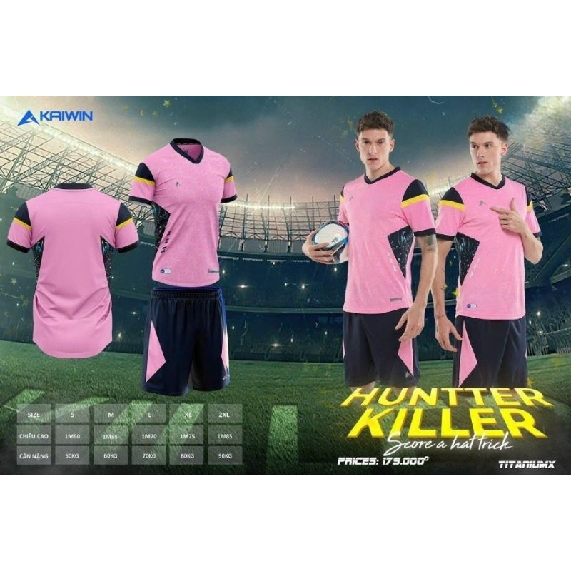 BỘ QUẦN ÁO BÓNG ĐÁ KAIWIN HUNTTER KILLER