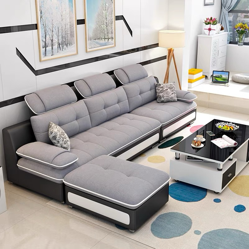 Sofa phòng khách 2m+đôn  . Free ship TP HCM