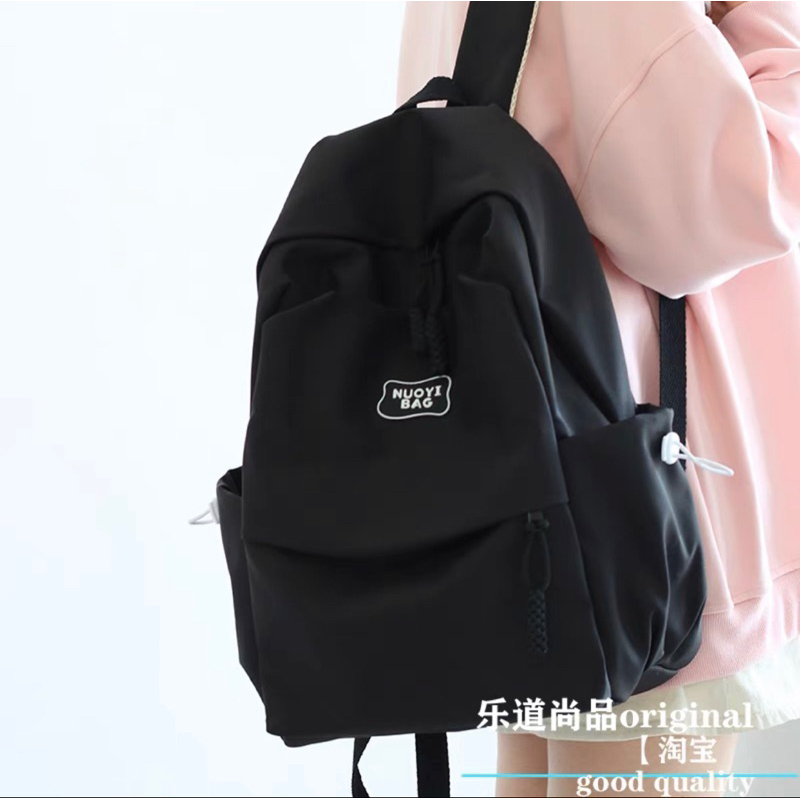 Balo NOUYI chất poly chống thấm màu pastel