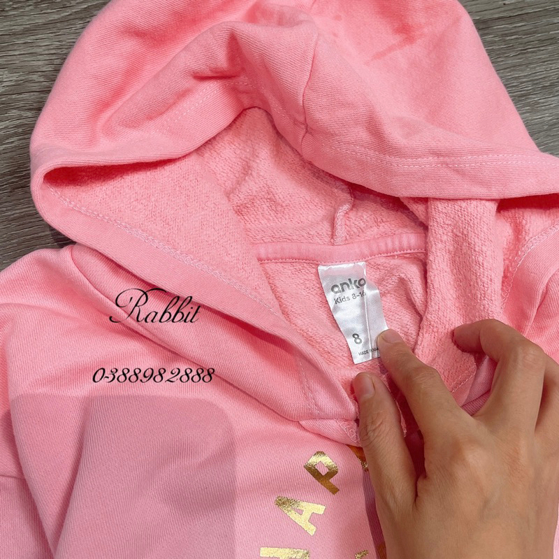 Bộ nỉ hồng loang màu